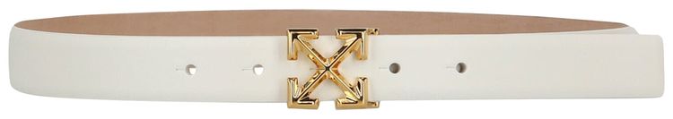 Off White Arrow Belt White