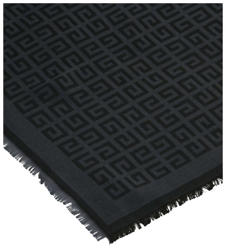 Givenchy 4G Monogram Shawl Dark GreyBlue