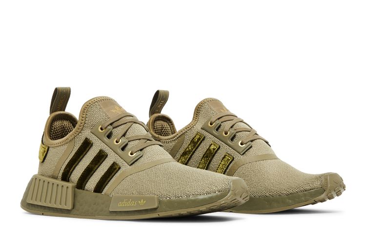 adidas gazelle silver green womens adidas NMD R1 Bape Olive Camo Pre-Owned