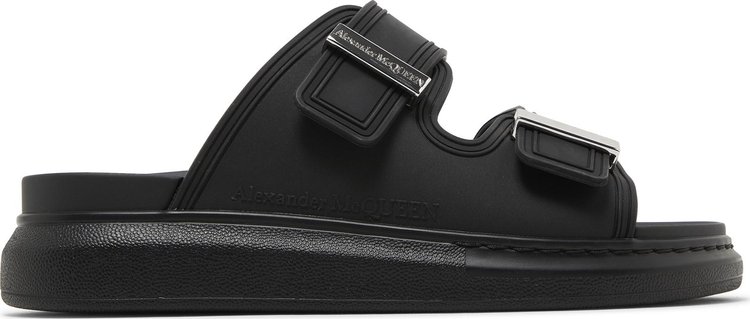 Buy Alexander McQueen Wmns Hybrid Slide 'Black' - 658063 W4Q51 1081 | GOAT