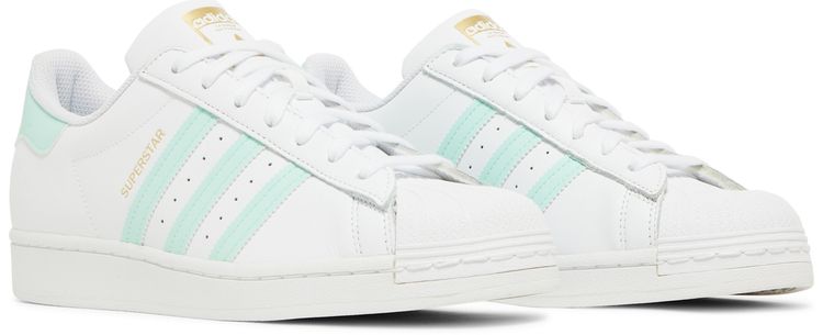 Adidas Superstar White Clear Mint