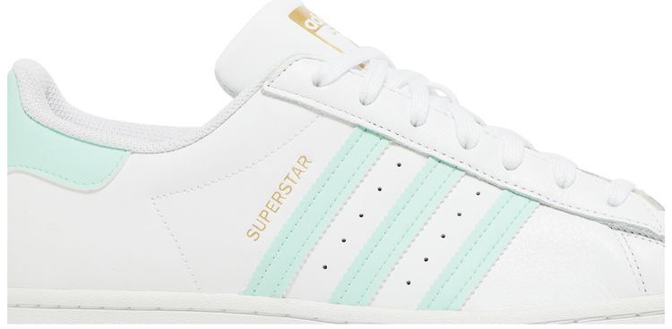 Adidas Superstar White Clear Mint