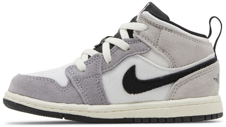 Air Jordan 1 Mid SE Craft TD Inside Out   Cement Grey