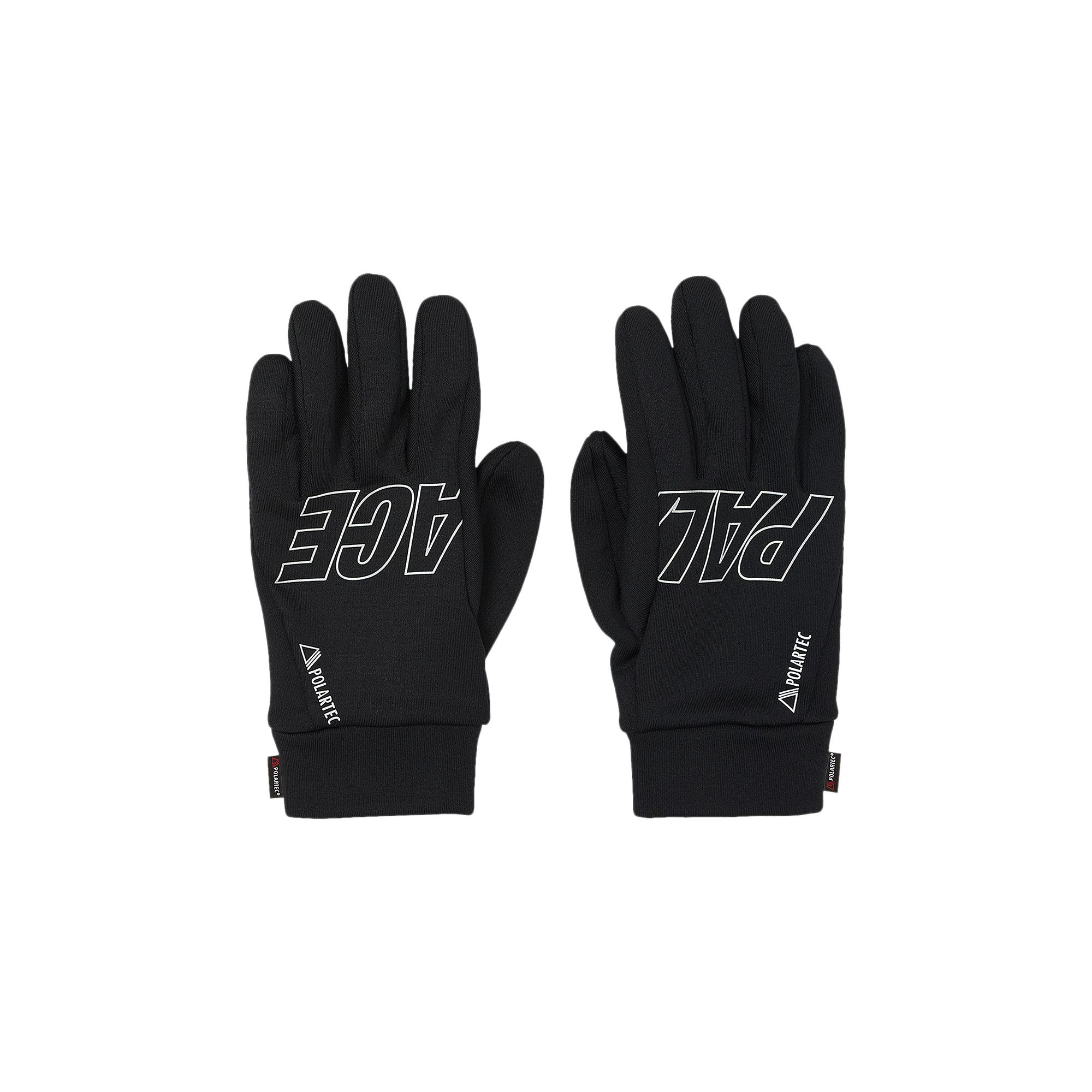 小物 PALACE POLARTEC POWERSTRETCH GLOVES Polartec Powerstretch Gloves Black - Winter 2023 - Palace