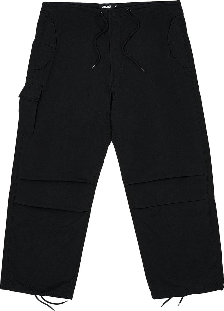 Buy Palace Over Trouser 'Black' - P25T027 | GOAT