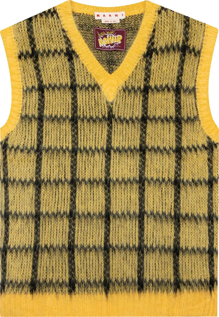 Marni Pullover Sweater Vest 'Maize'