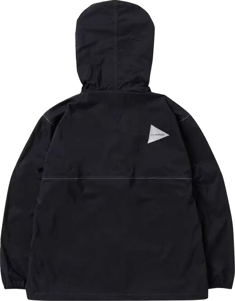 And Wander Pertex Wind Jacket Black