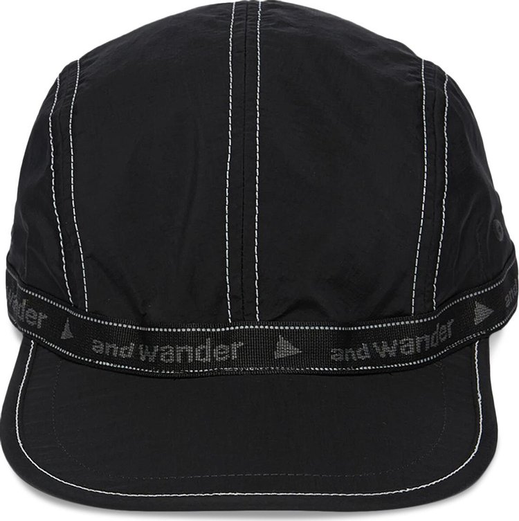 And Wander JQ Tape Cap Black