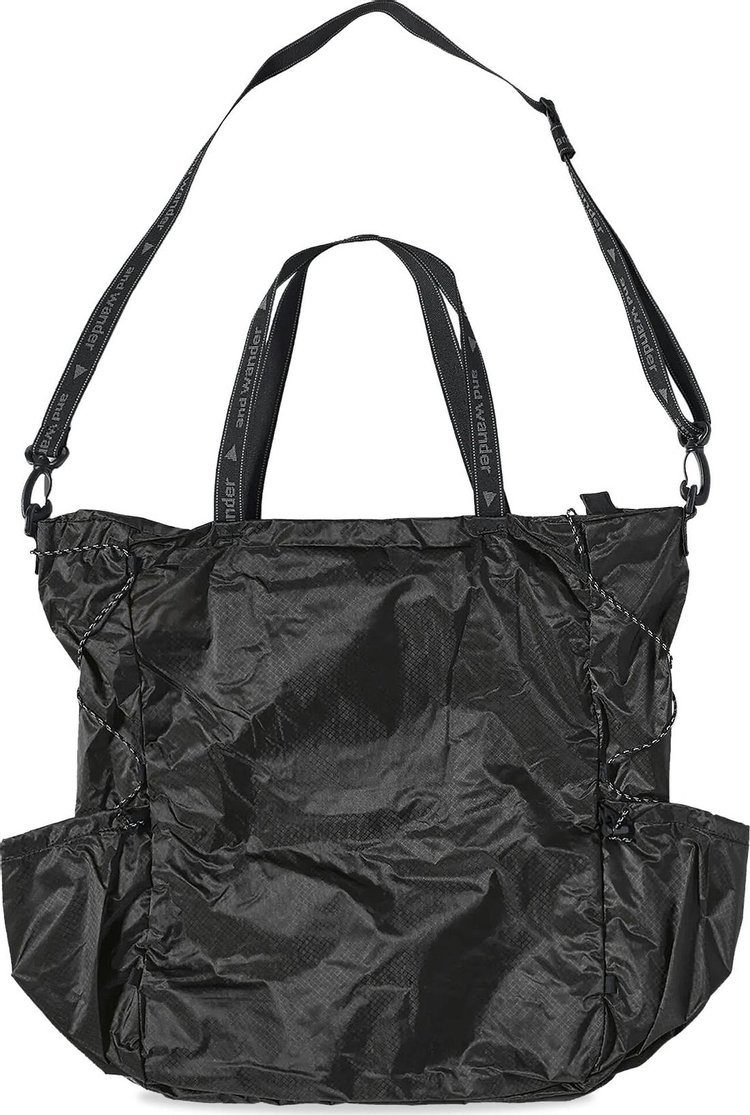 And Wander Sil Tote Bag Charcoal