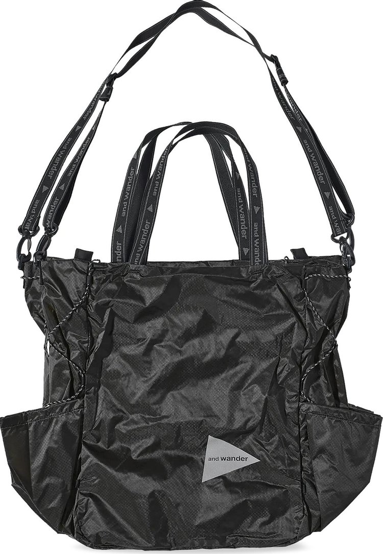 And Wander Sil Tote Bag Charcoal