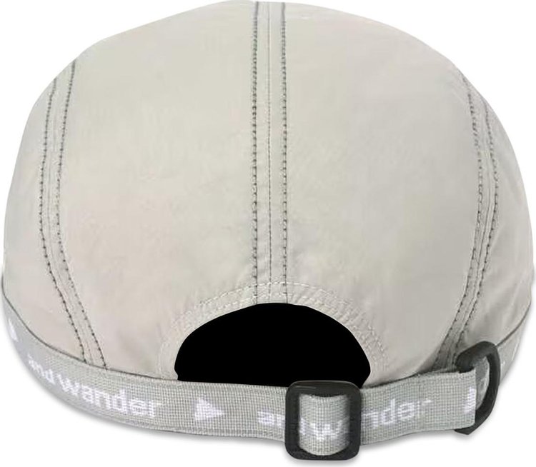 And Wander JQ Tape Cap Grey