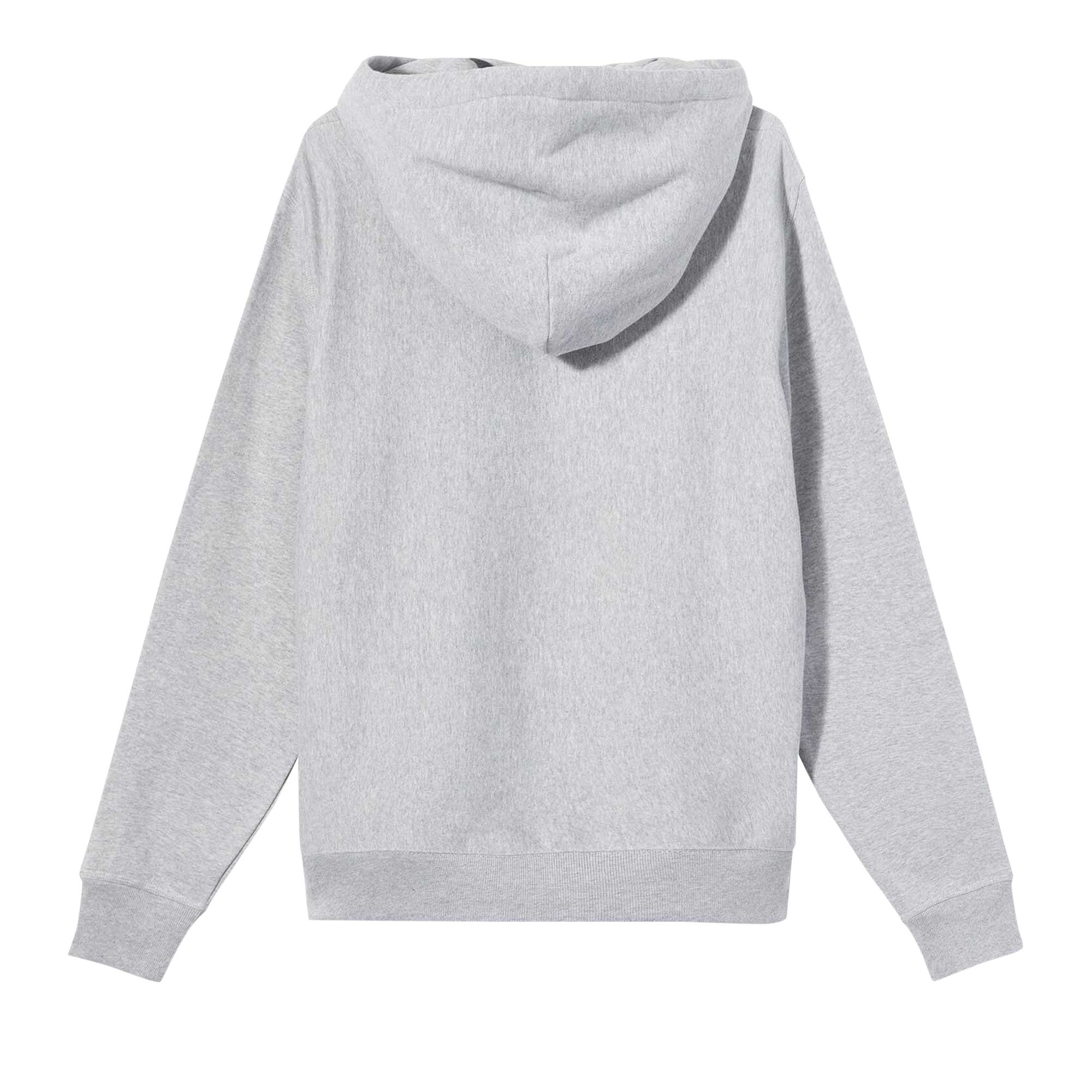 Buy Stussy Stock Logo Hoodie 'Grey Heather' - 118532 GREY | GOAT