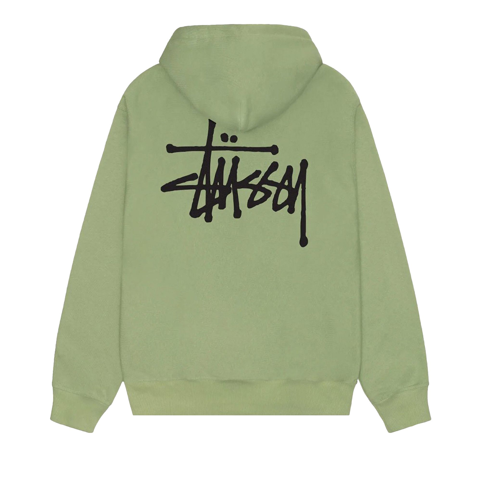Basic hopful Stussy Hoodie Green