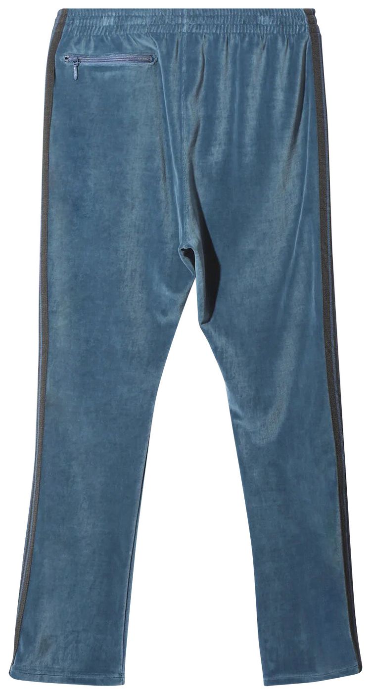Needles Narrow Track Pant Smoke Blue