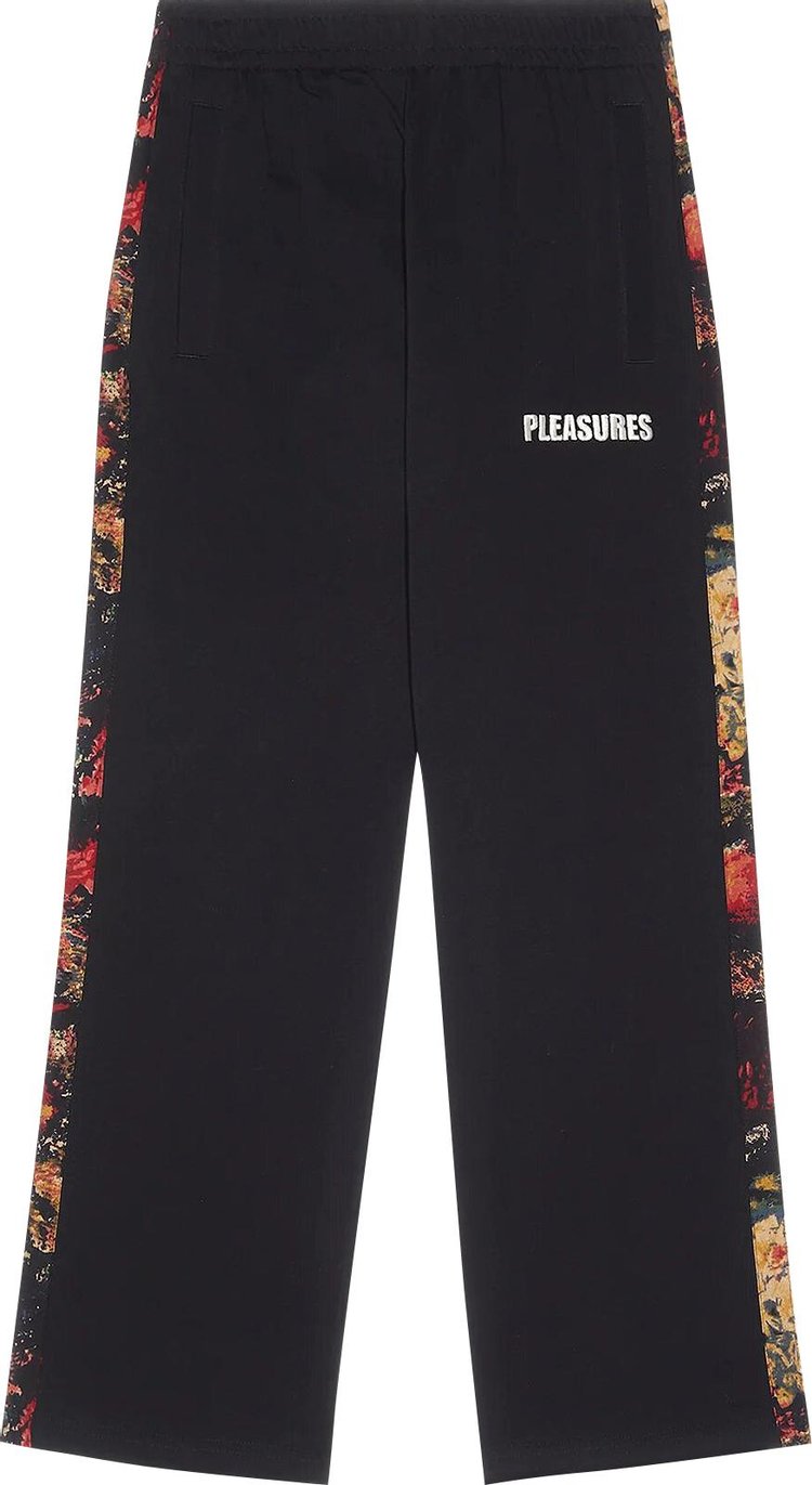 Pleasures Tape Track Pants Black