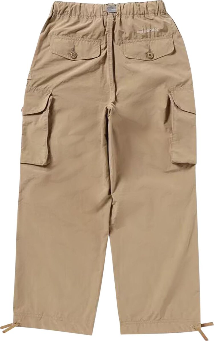 And Wander Oversized Cargo Pants Brown