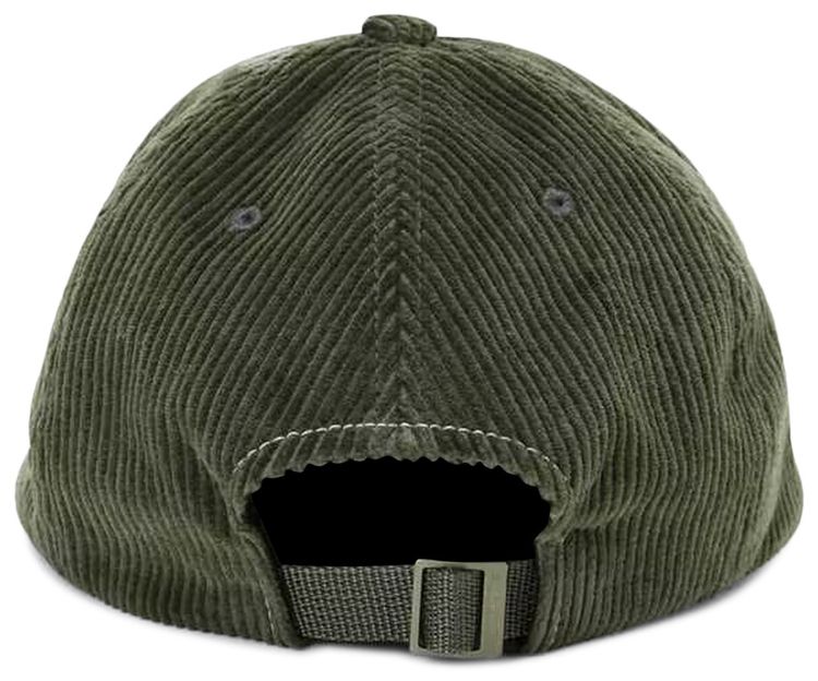 And Wander Corduroy Cap Green