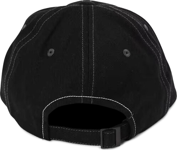 And Wander Twill Cap Black