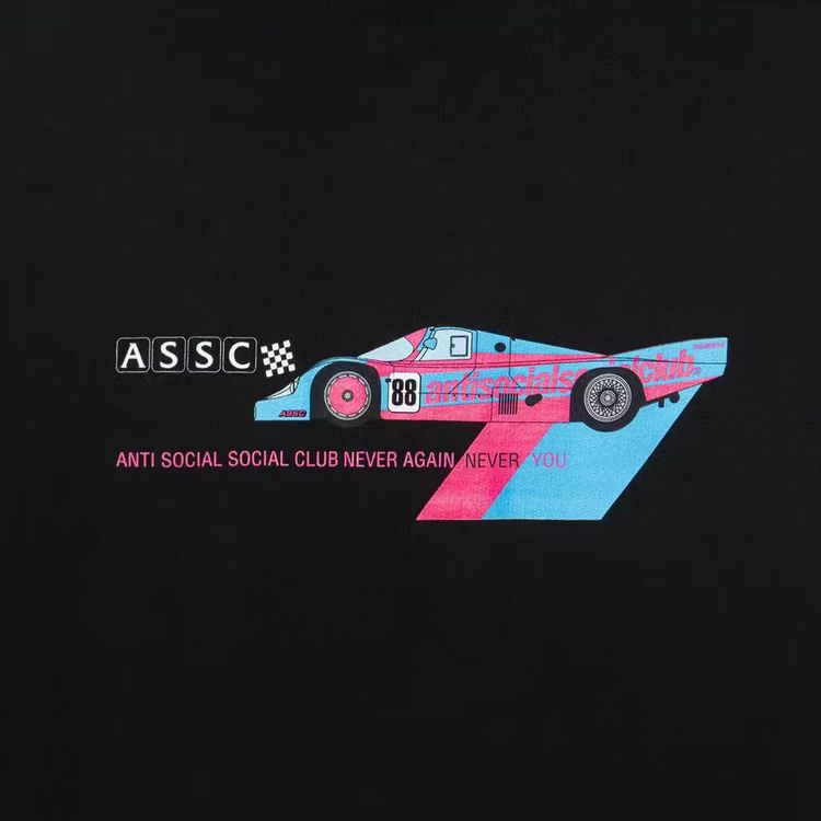 Anti Social Social Club Popcorn Hoodie Black