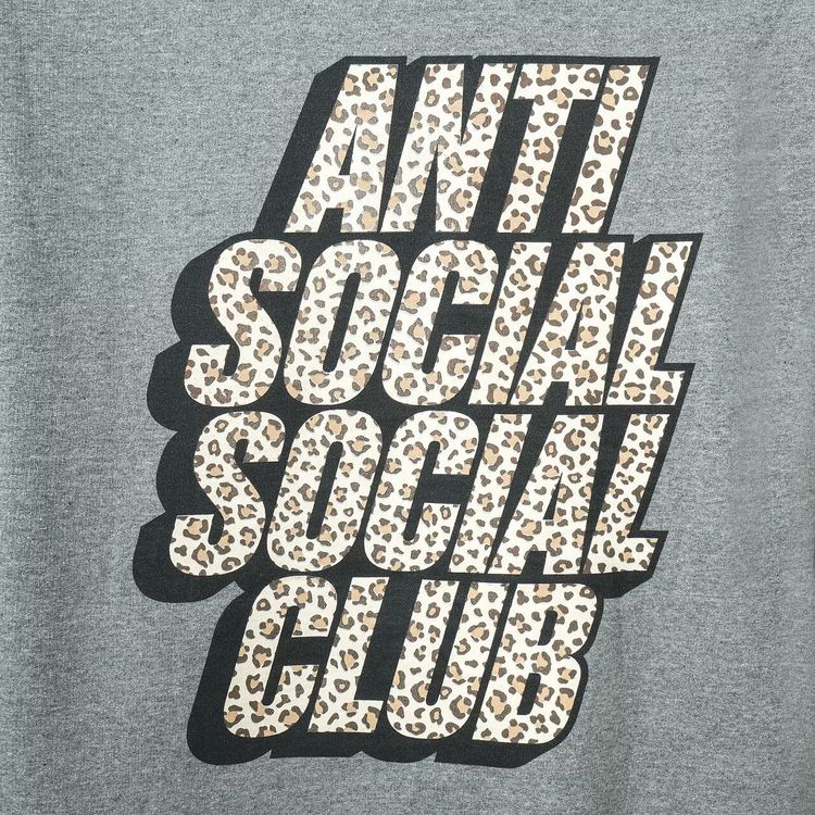 Anti Social Social Club Kitten Hoodie Grey