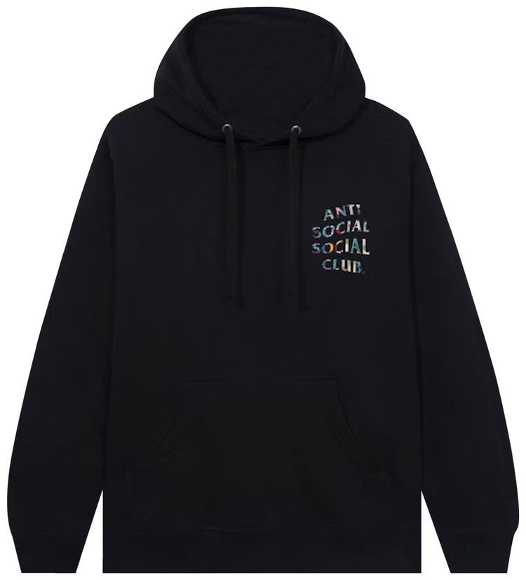Anti Social Social Club Picking Up The Pieces Hoodie Black