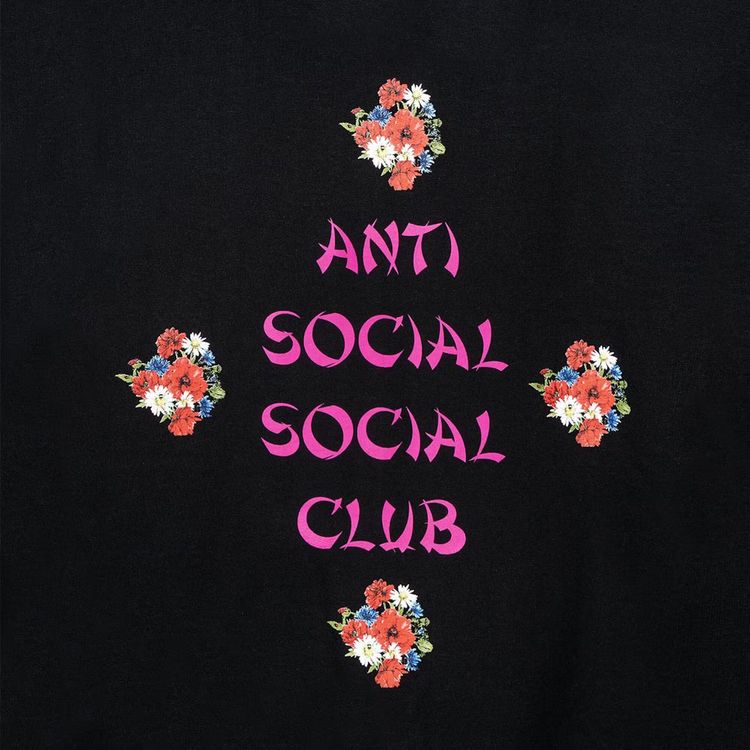 Anti Social Social Club 2 Much Of Heaven Hoodie Black