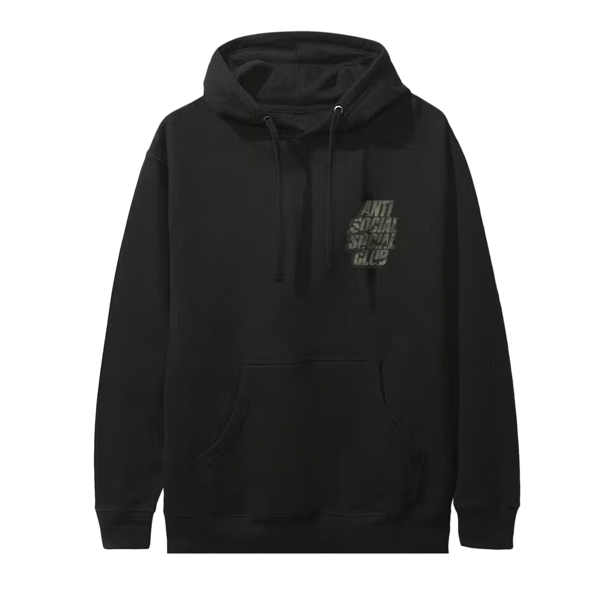 Buy Anti Social Social Club Blocked Hoodie Black Green Camo 0657 100000106BH BGNC GOAT NL