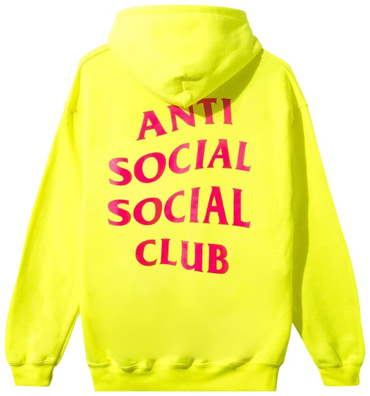 Anti Social Social Club I Still Feel The Same Hoodie Yellow