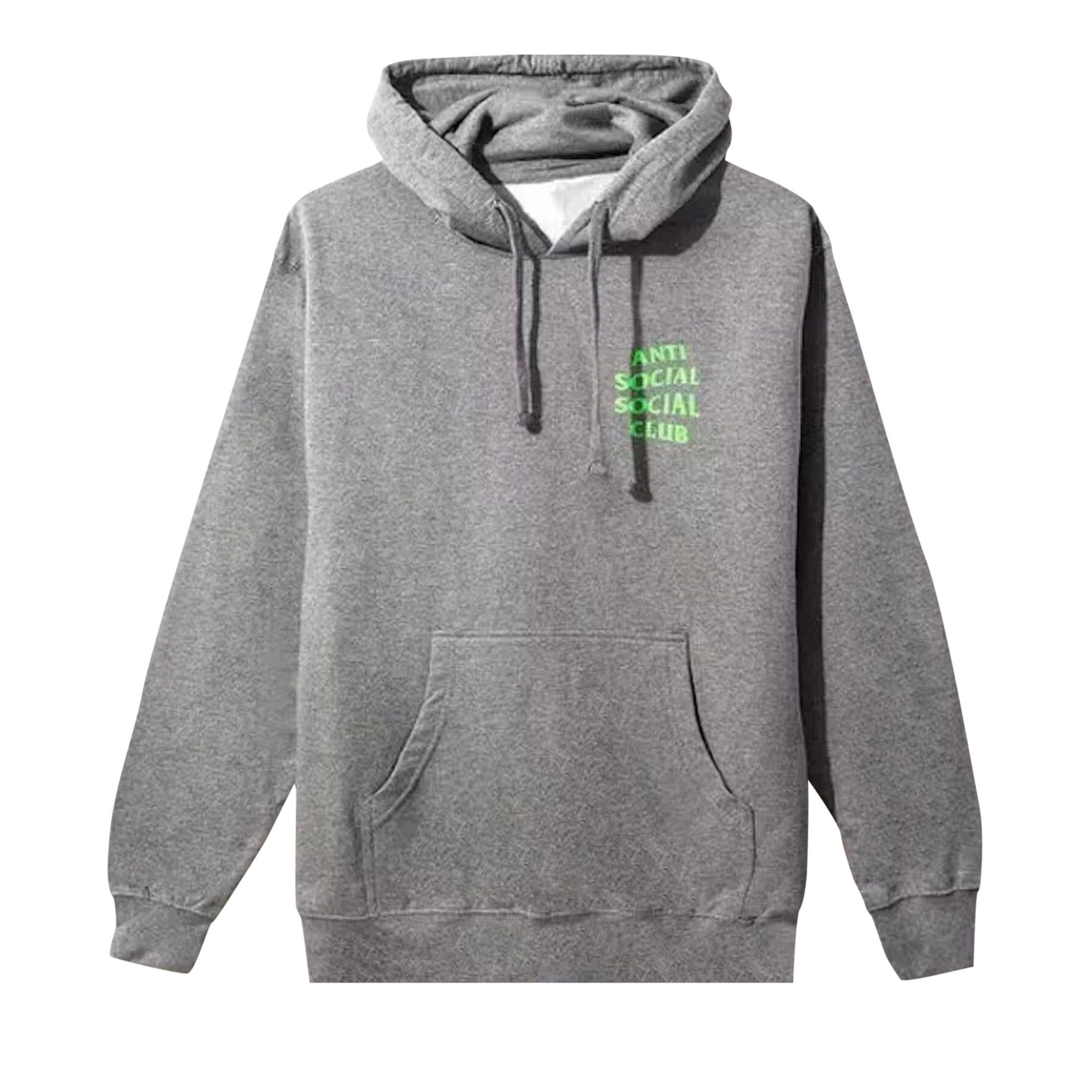 Anti social social discount club grey hoodie