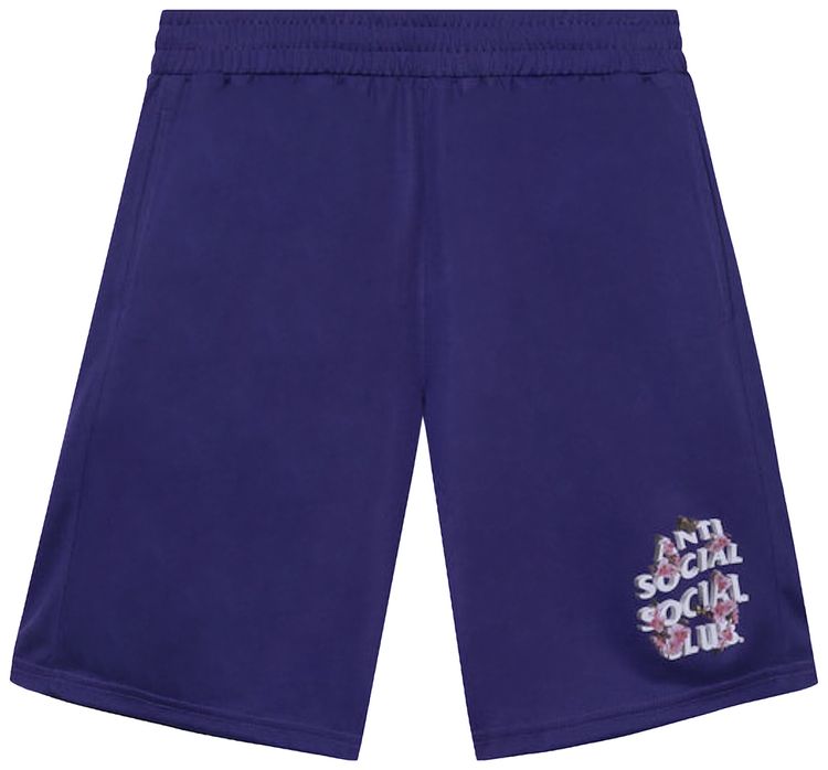 Anti Social Social Club Drama Club Shorts Purple