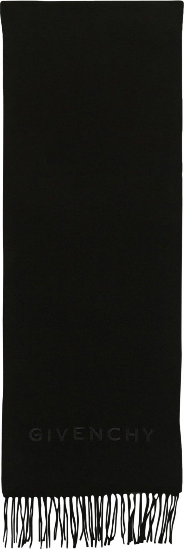 Givenchy Chevron Logo Scarf 'Black/White'