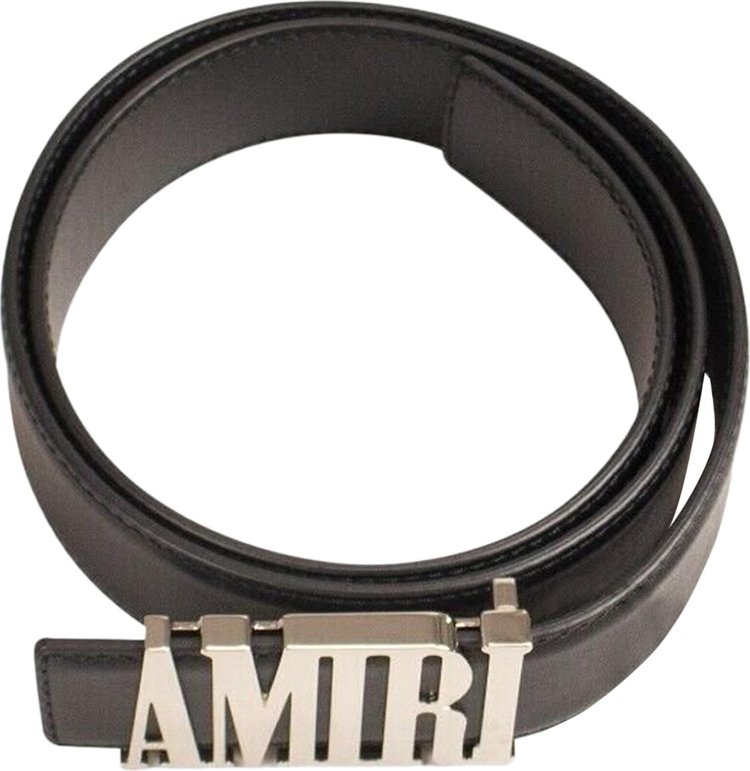 Amiri Core 3cm Nappa Belt Black