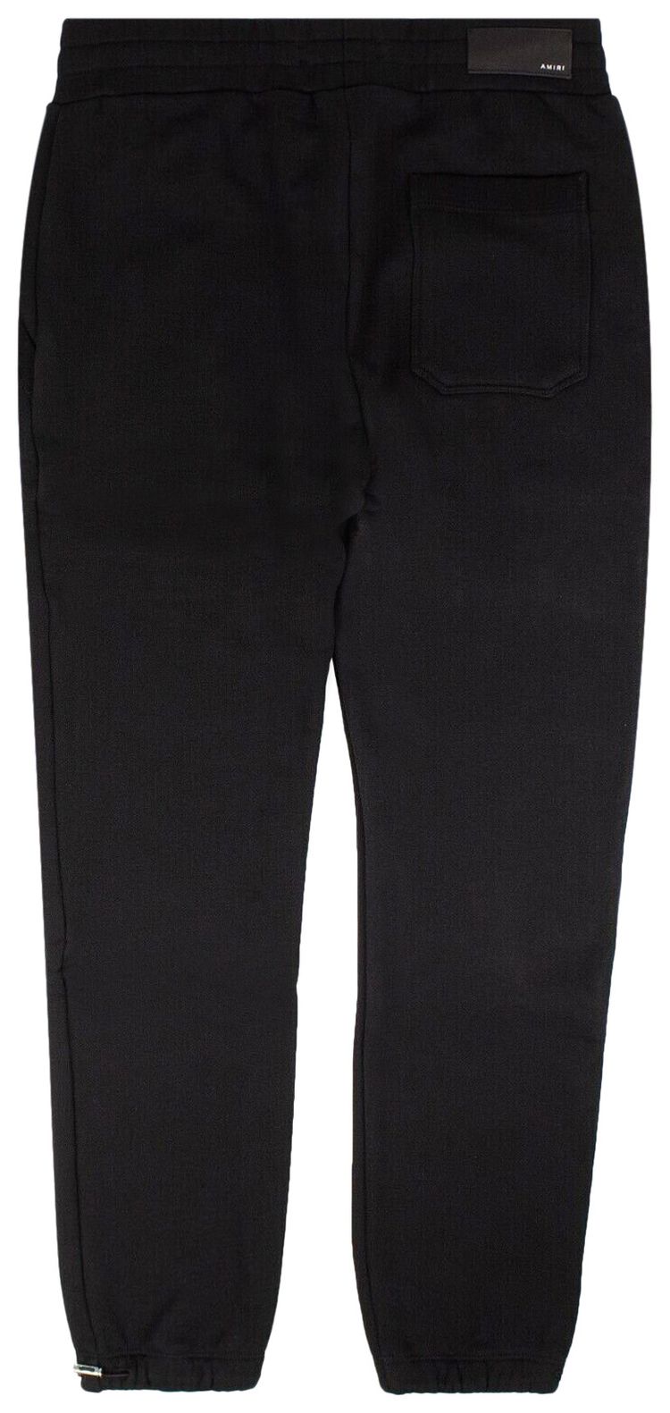 Amiri Leopard Applique Sweatpant Set Black