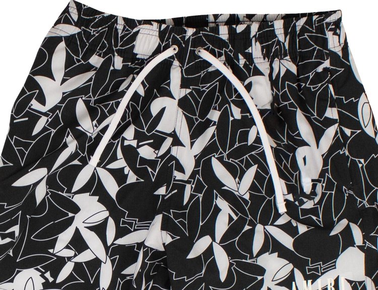 Amiri Playboy Floral Trunks Black