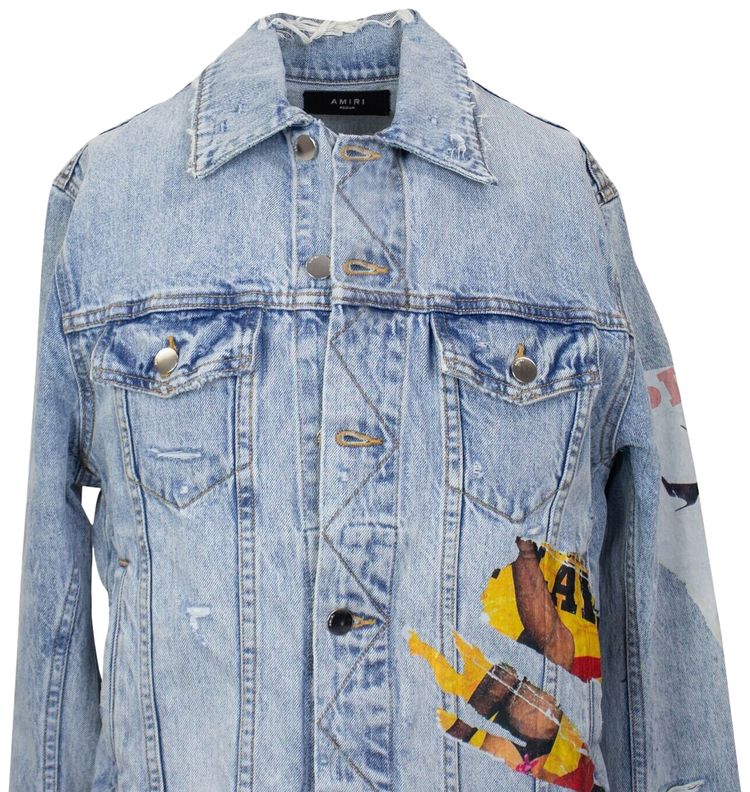 Amiri x Playboy Magazine Trucker Blue