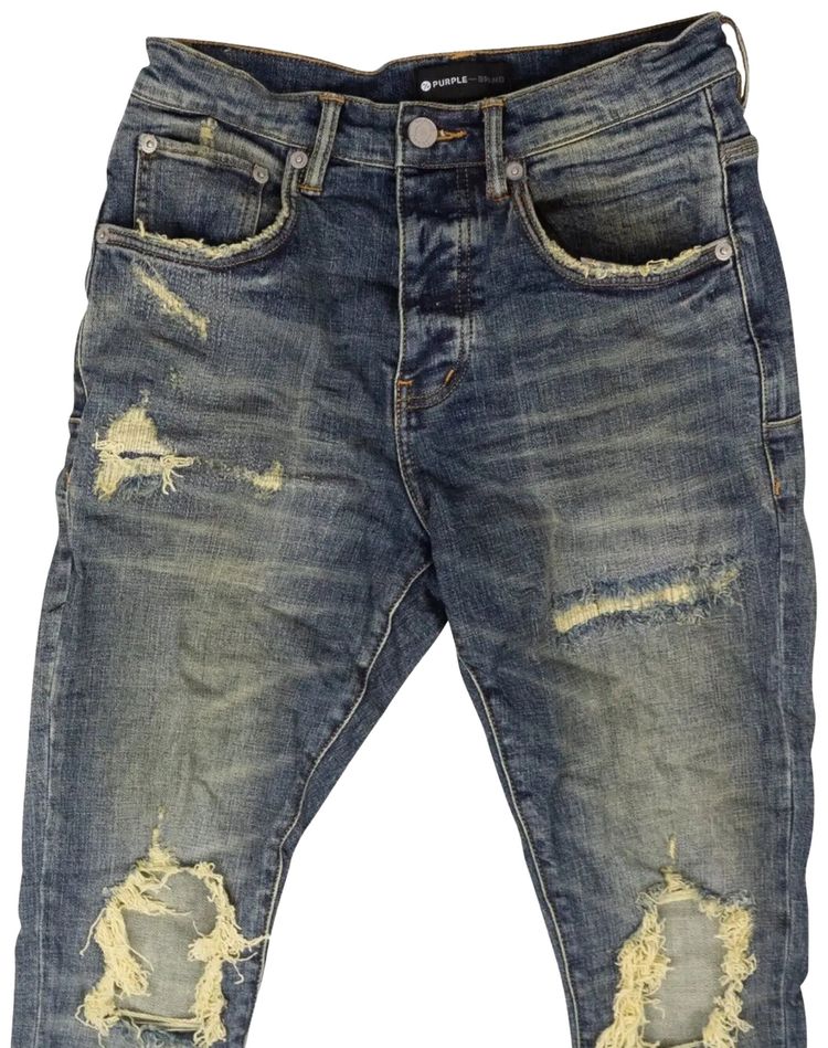 PURPLE BRAND Blowout Jeans Blue