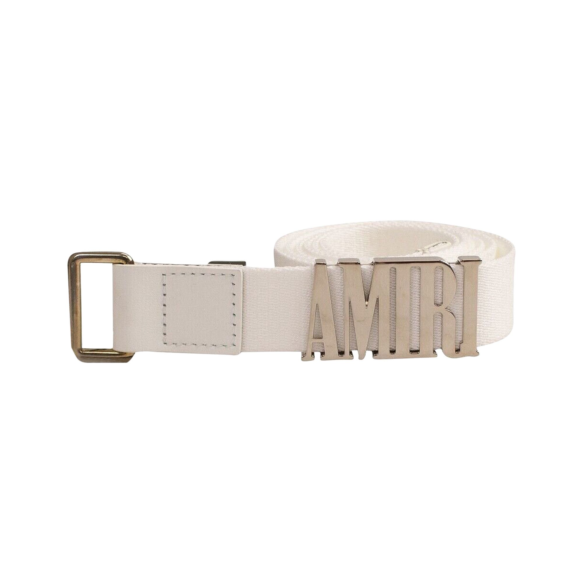 Buy Amiri Skater Belt 3cm 'White' - MAL012 100 WHIT | GOAT CA