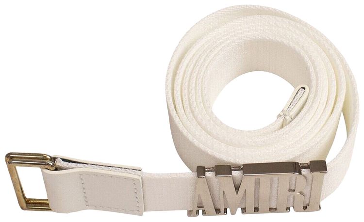 Amiri Skater Belt 3cm White
