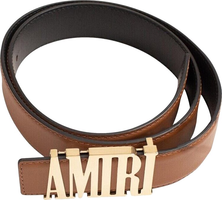 Amiri Core 3cm Nappa Belt Black