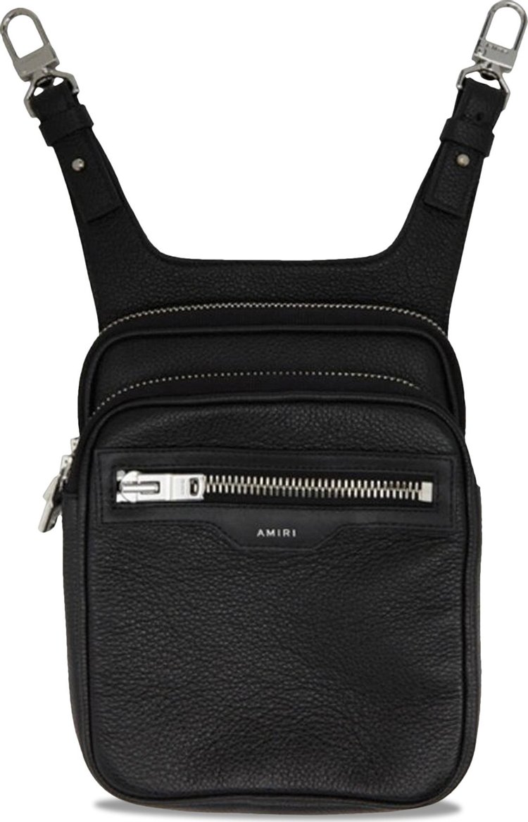 Amiri Pebbled Hip Pouch 'Black'