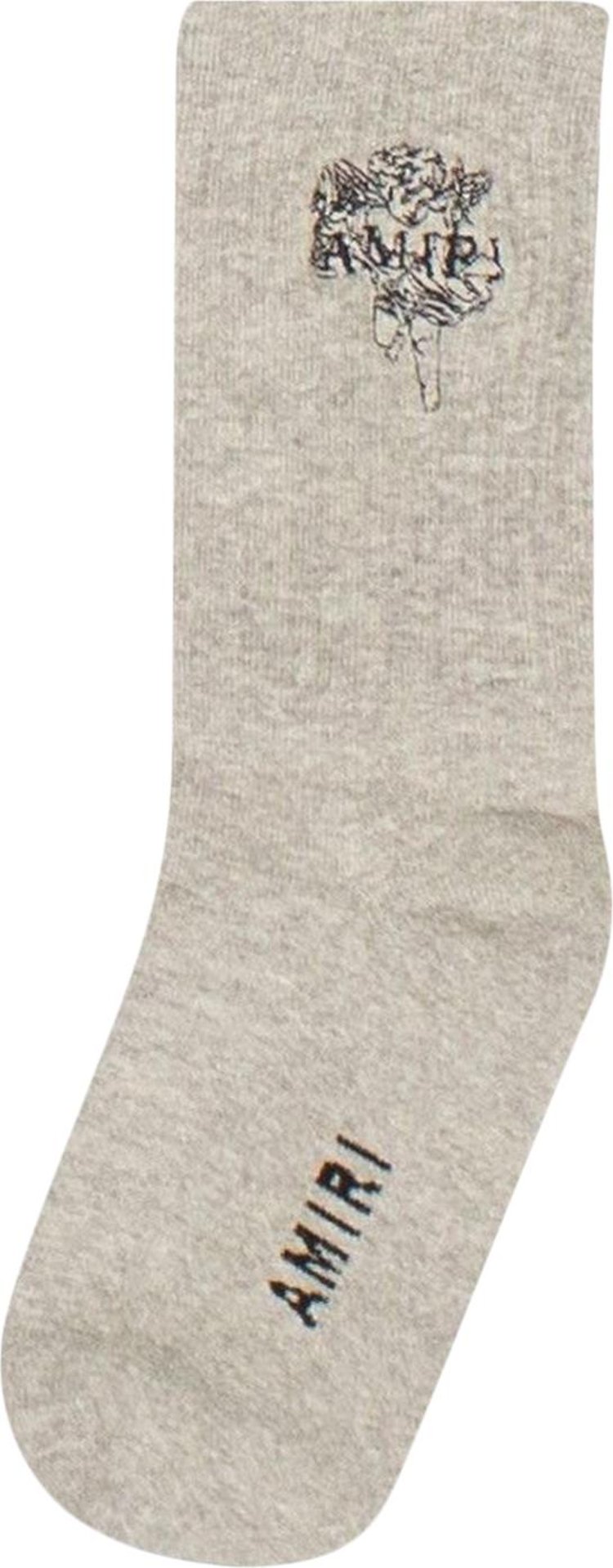 Amiri Cherub Socks 'Grey'