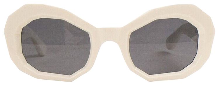 Amiri Honeycomb Sunglasses White