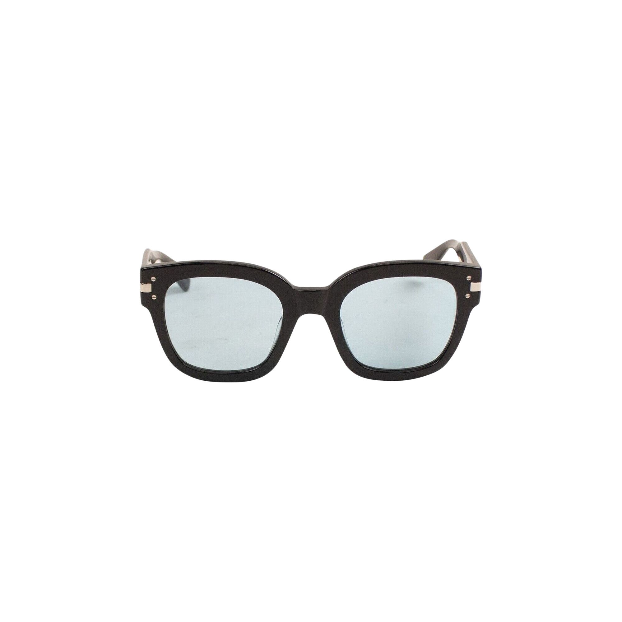 Buy Amiri Classic Logo Sunglasses 'Black/Blue' - XA41763AC 013