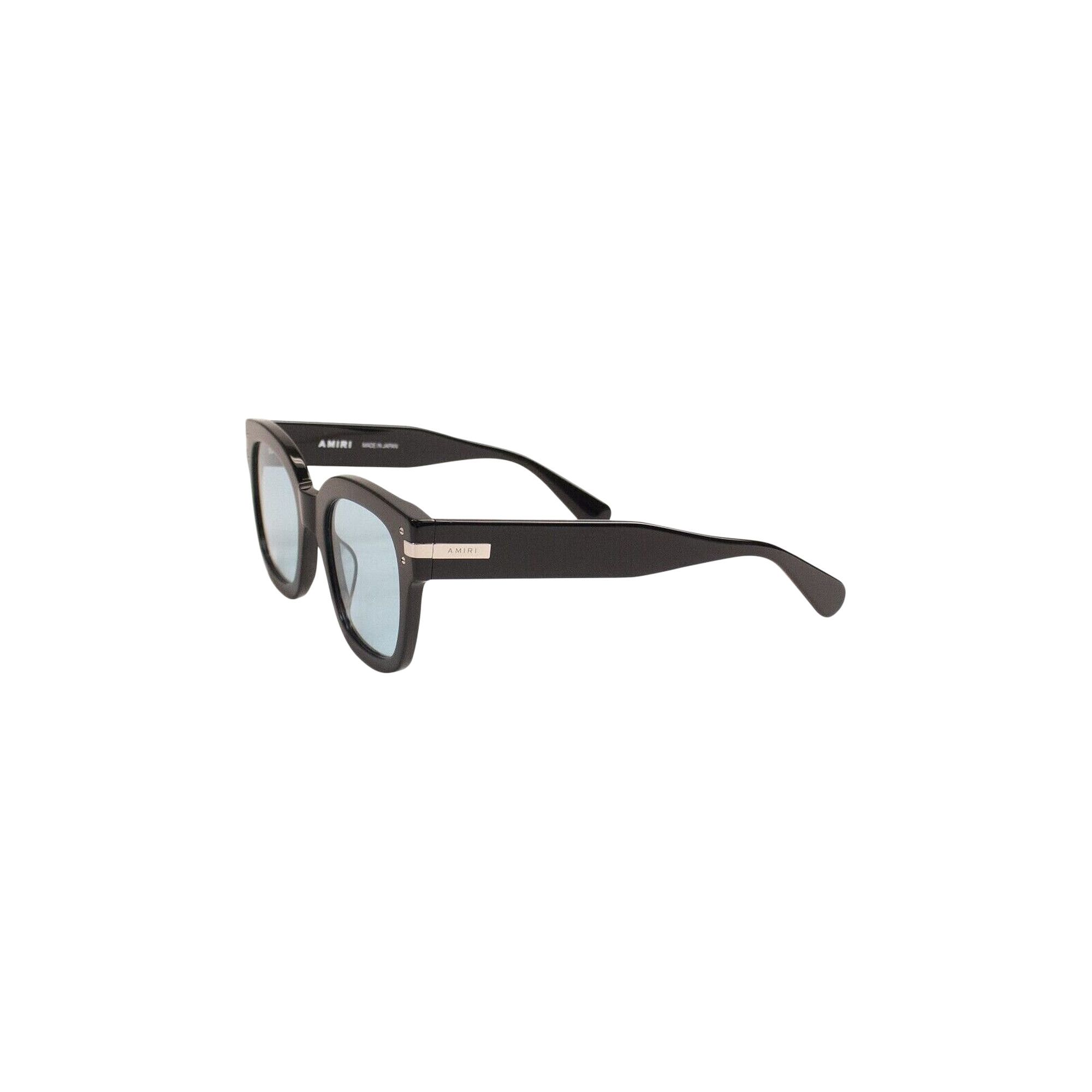 Buy Amiri Classic Logo Sunglasses 'Black/Blue' - XA41763AC 013