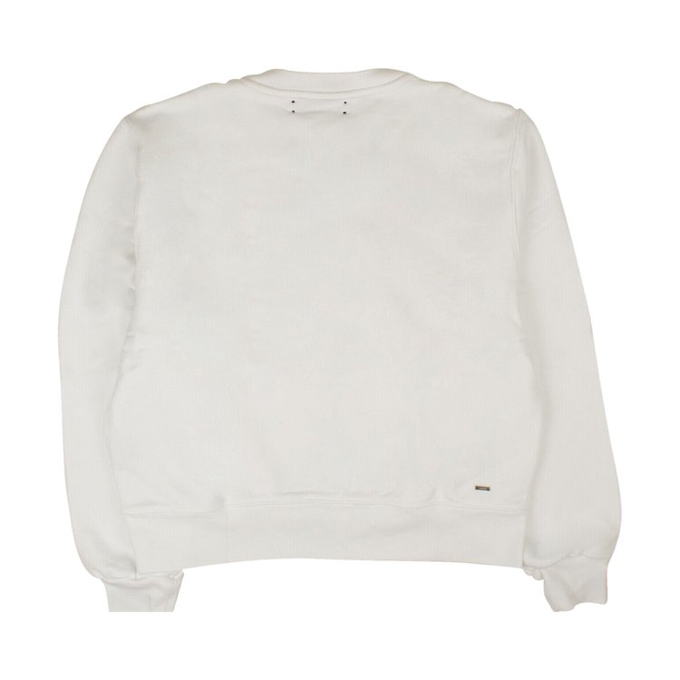 Amiri Eagle Crewneck White