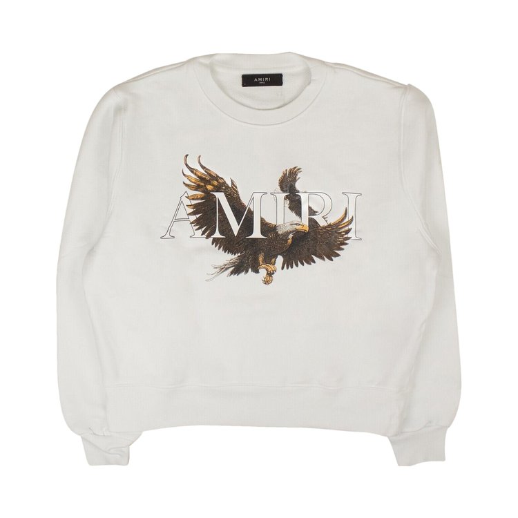 Amiri Eagle Crewneck White