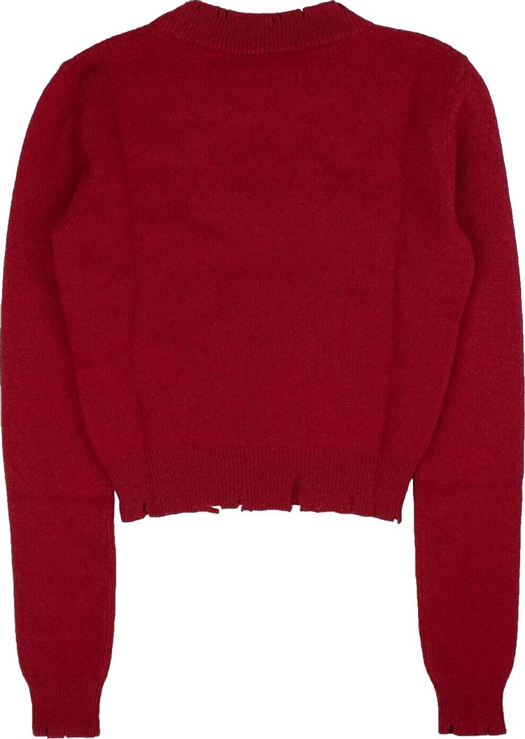 Amiri Classic Cashmere Crewneck Red