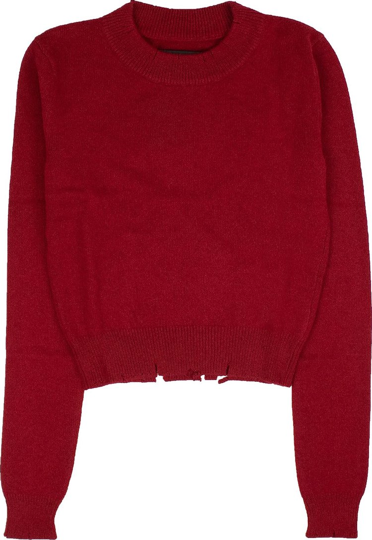 Amiri Classic Cashmere Crewneck Red