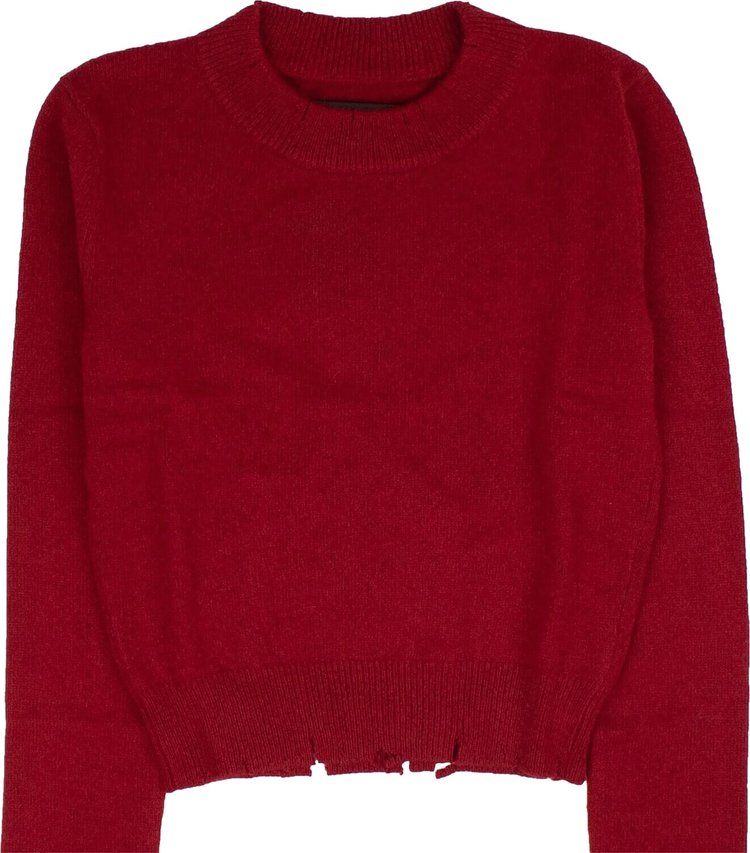 Amiri Classic Cashmere Crewneck Red