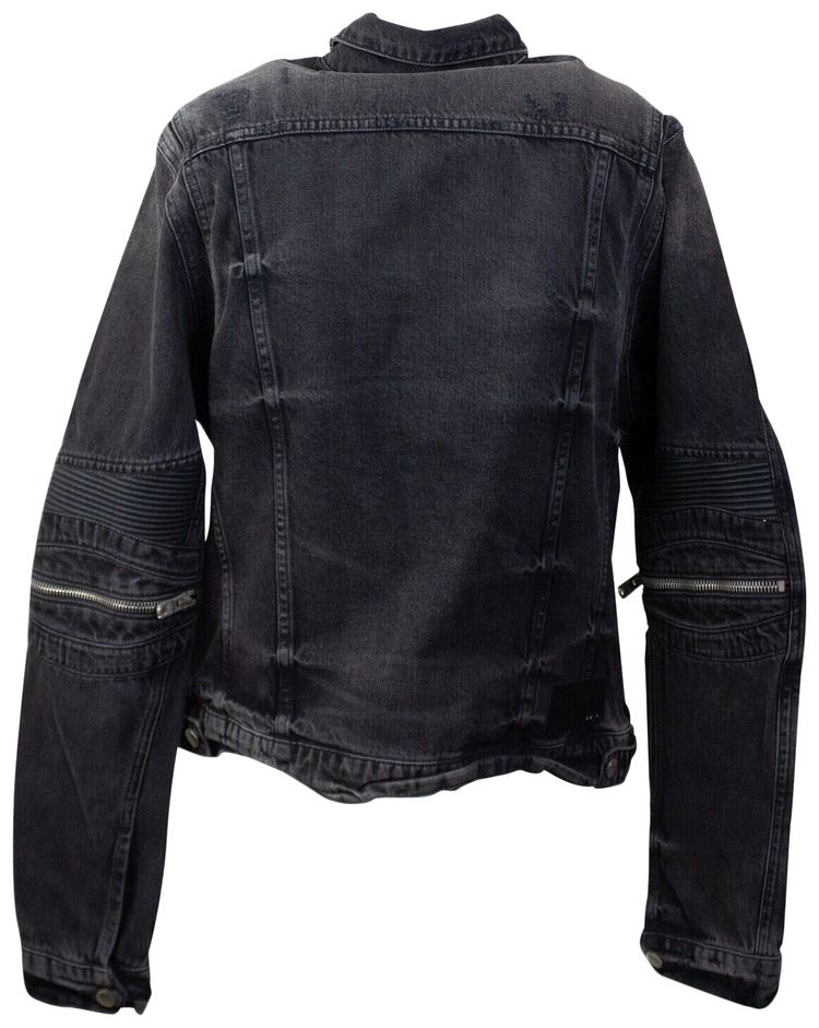 Amiri MX2 Trucker Jacket Black